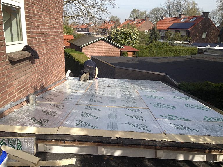 Isolatie plat dak